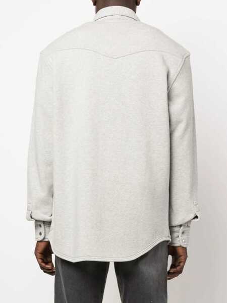 Pulovere casual Diesel Cotton Shirt GREY Barbati (BM 9102884) 4