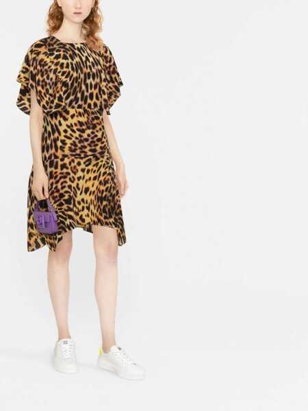 Rochii casual Stella McCartney Spotted Print Mini Dress ANIMALIER Femei (BM 9102917) 2