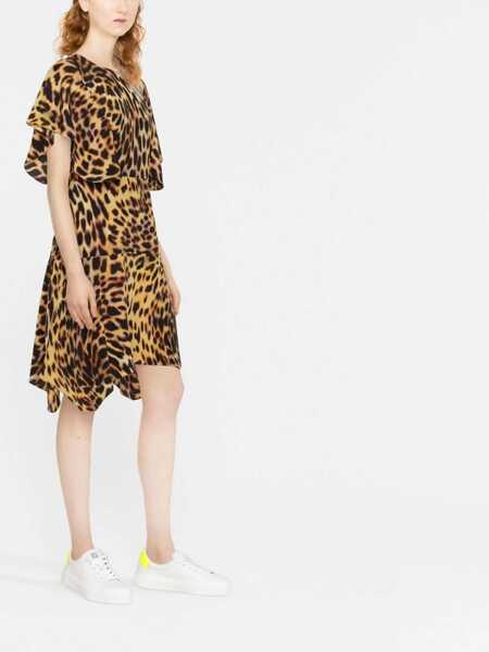 Rochii casual Stella McCartney Spotted Print Mini Dress ANIMALIER Femei (BM 9102917) 3