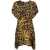 Stella McCartney Spotted Print Mini Dress ANIMALIER