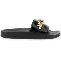 Sandale Slide Sandal With Lettering Logo Barbati