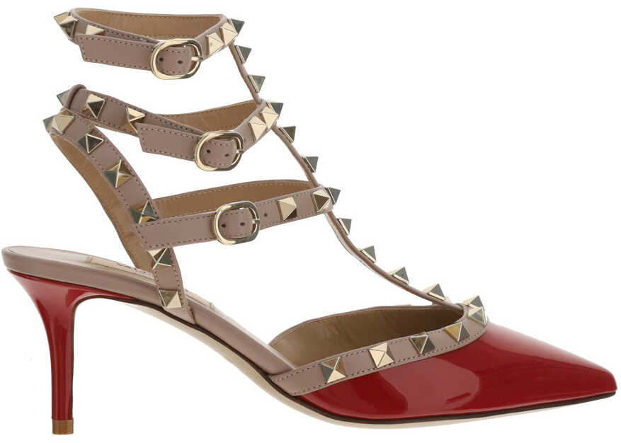 Valentino Garavani Valentino Garavani Sandals ROSSO V/POUDRE b-mall.ro