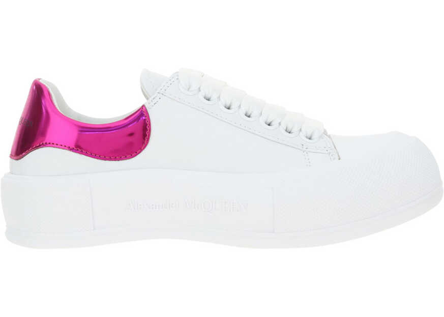 Alexander McQueen Sneakers OP.WHI/PRINTERS PINK