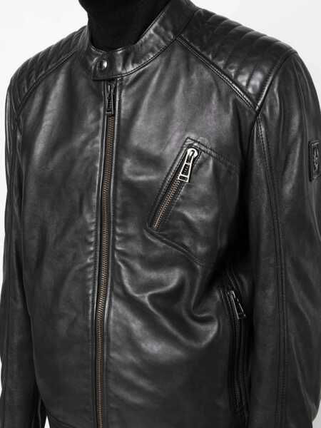 Jachete Belstaff Lambskin V Racer Jacket BLACK Barbati (BM 9105980) 5