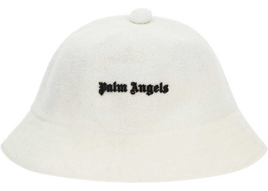 Palm Angels Bucket Hat OFF WHITE