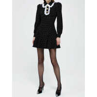 Rochii elegante Polka Dot Mini Dress Femei