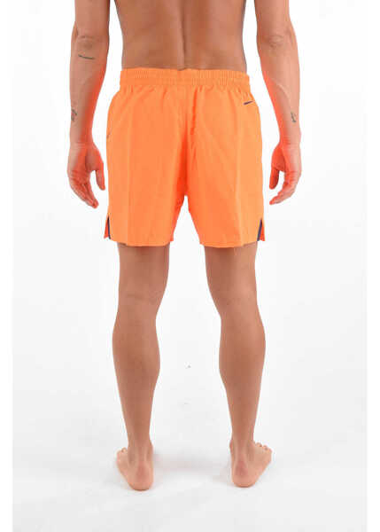 Sorturi de baie Nike Swim Shorts Swimsuit With Side Logo-Print Orange Barbati (BM 9107726) 2