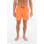 Nike Swim Shorts Swimsuit With Side Logo-Print Orange