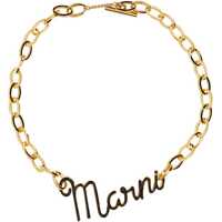 Coliere Necklace With Cursive Logo Femei