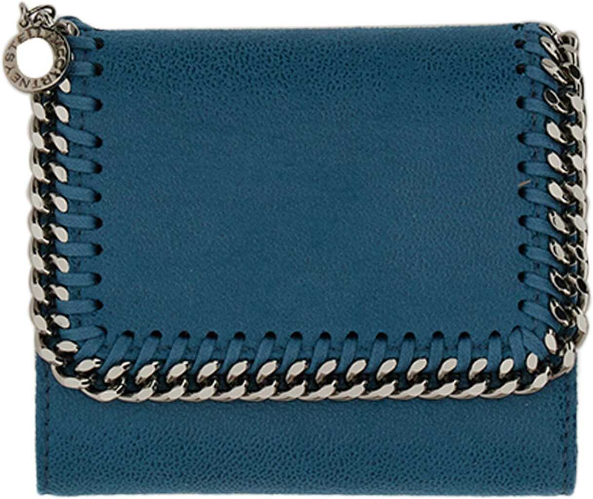 Stella McCartney Falabella Small Wallet BLUE
