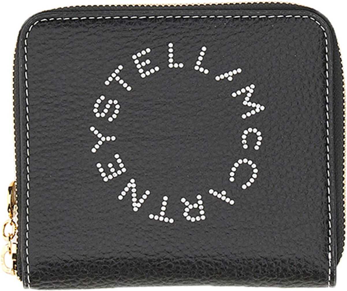 Stella McCartney Zipped Wallet BLACK