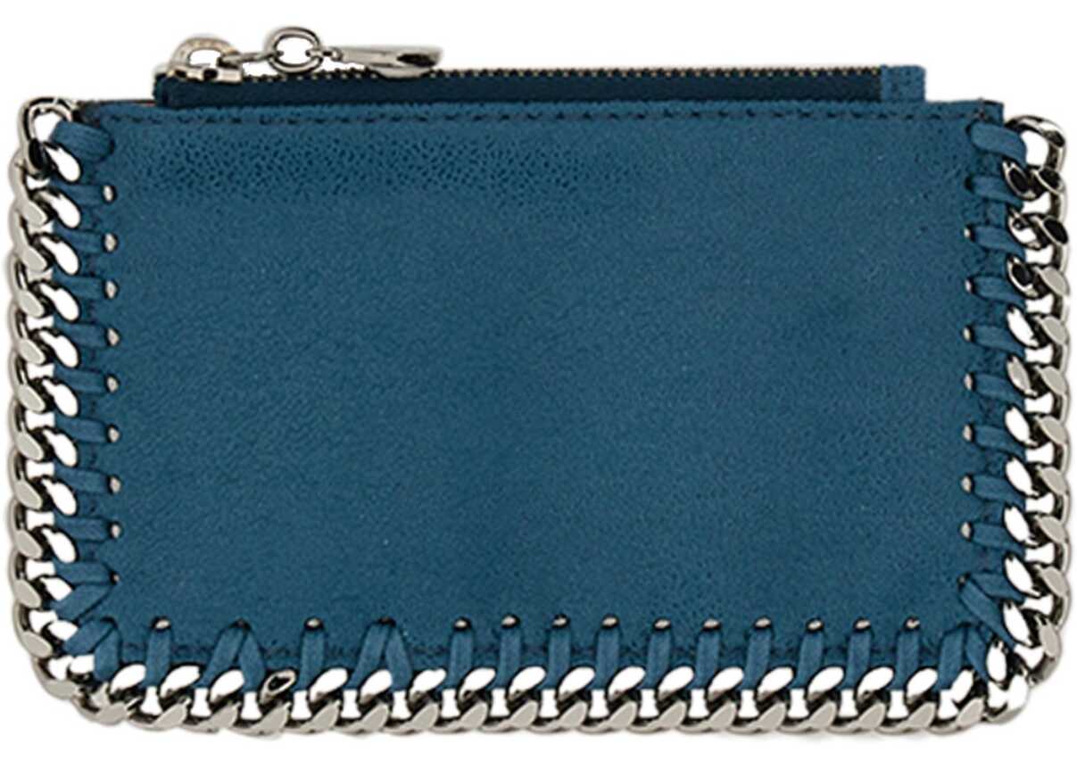 Stella McCartney Falabella Card Holder BLUE