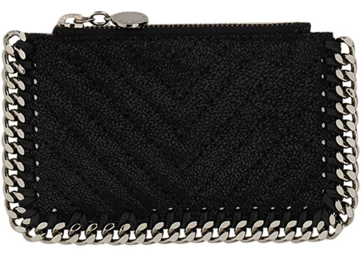 Stella McCartney Falabella Card Holder BLACK