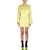 THE ATTICO Mini Dress "Margot" YELLOW