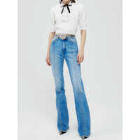 Blugi Flared Denim Jeans Femei