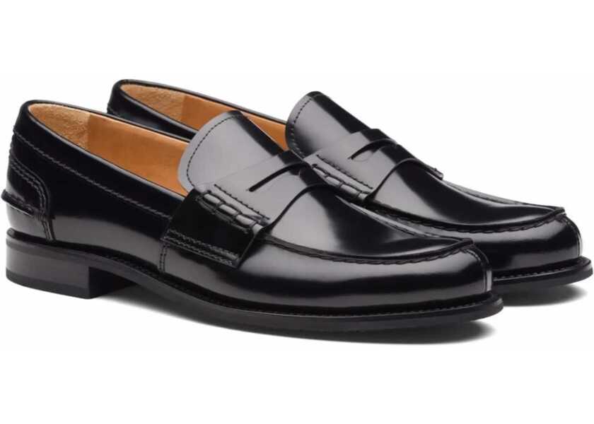 Sandale Churchs Pembrey Loafers BLACK Femei (BM 9108680) 2
