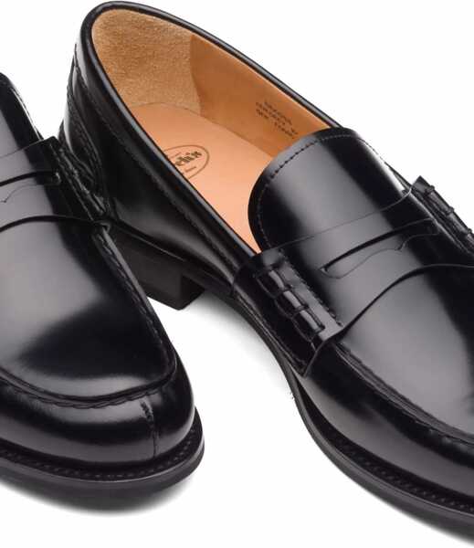 Sandale Churchs Pembrey Loafers BLACK Femei (BM 9108680) 3