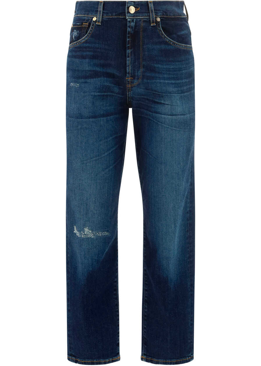 7 For All Mankind The Modern Hero Jeans DARK BLUE