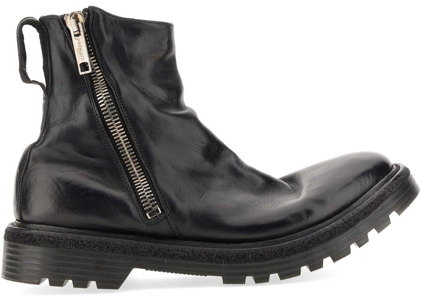 Premiata Leather Boot BLACK
