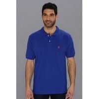 Tricouri Polo Solid Cotton Pique Polo with Small Pony Barbati