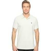 Tricouri Polo Solid Cotton Pique Polo with Small Pony Barbati