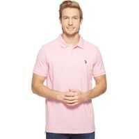 Tricouri Polo Solid Cotton Pique Polo with Small Pony Barbati