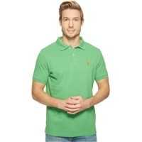 Tricouri Polo Solid Cotton Pique Polo with Small Pony Barbati