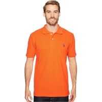 Tricouri Polo Solid Cotton Pique Polo with Small Pony Barbati