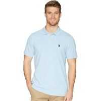 Tricouri Polo Solid Cotton Pique Polo with Small Pony Barbati