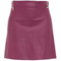 Fuste casual Faux leather skirt Femei