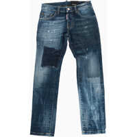 Blugi drepti Vintage Effect Skater Jeans Baieti