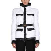 Trenciuri Down Jacket With Logo Belt Femei