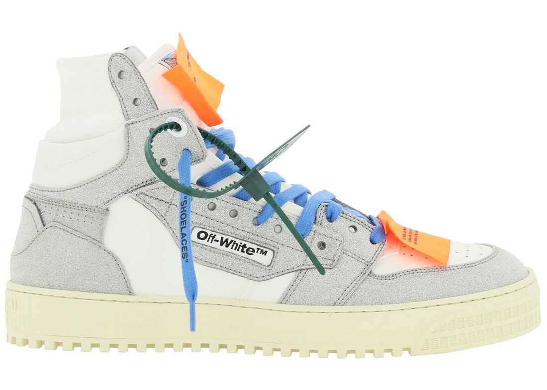 Off-White 3.0 Off-Court Special Glitter Sneakers WHITE SILVER