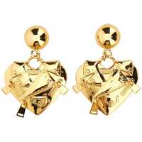 Cercei Biker Heart Earrings Femei