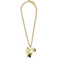 Coliere Biker Heart Pendant Necklace Femei