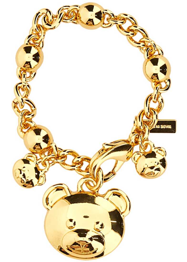 Moschino Teddy Bear Bracelet GOLD