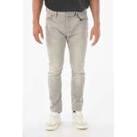 Blugi slim fit Creasing Effect Cigarette Skinny Jeans 16Cm Barbati