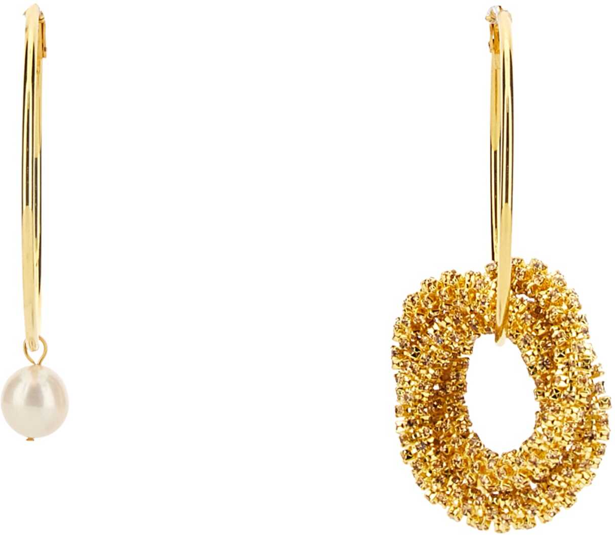 Magda Butrym Hoop Earrings GOLD
