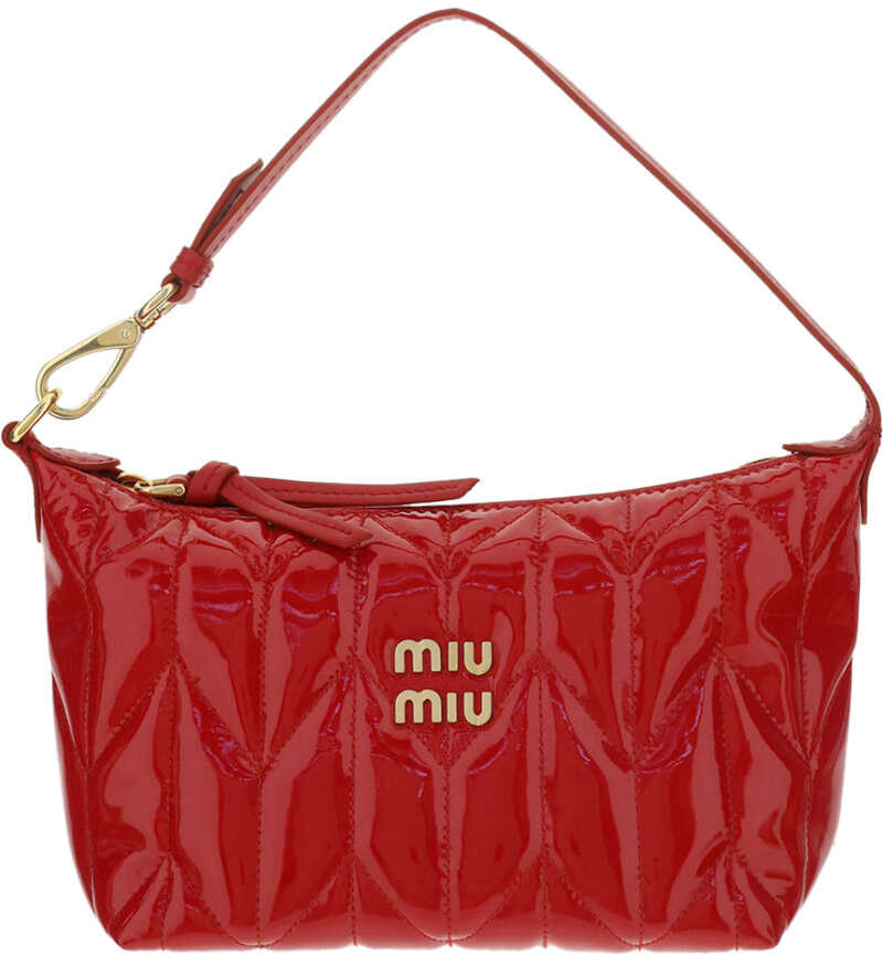 Miu Miu Pouch Bag ROSSO image1