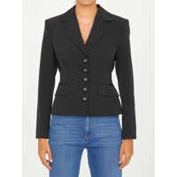Sacouri Buttoned Cropped Jacket Femei