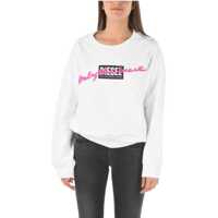 Bluze de trening Crewneck F-Magda Sweatshirt With Embossed Lettering Embroide Femei