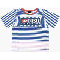Tricouri Awining Striped Shaded Tjvane T-Shirt Baieti