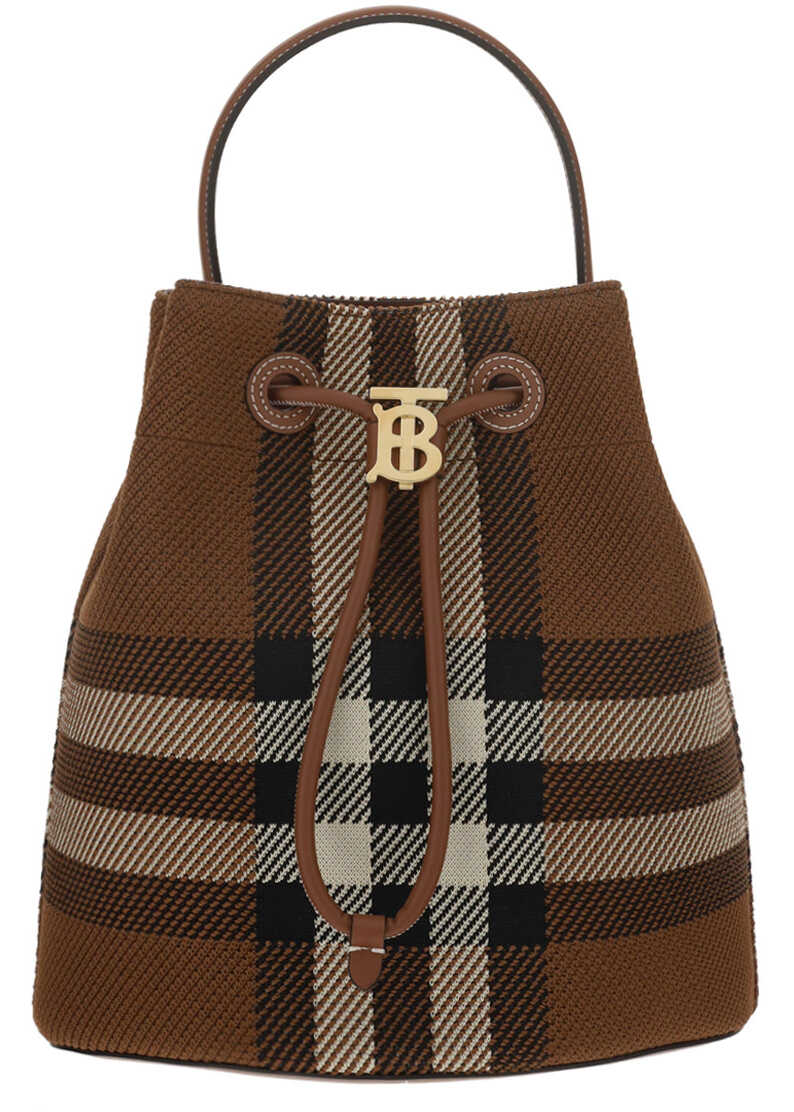 Burberry Bucket Bag DARK BIRCH BROWN image4