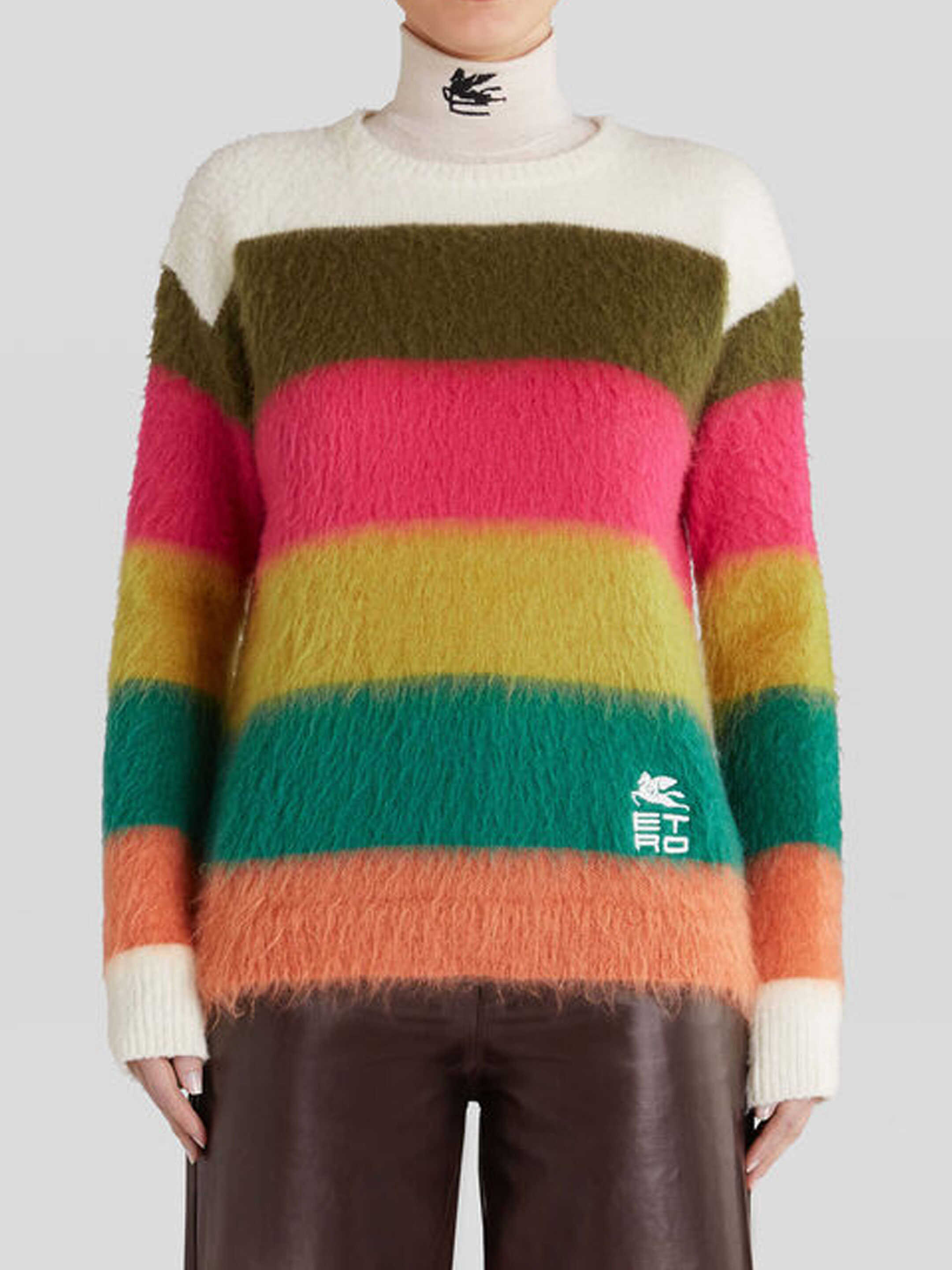 ETRO Stirped Sweater Multicolor image