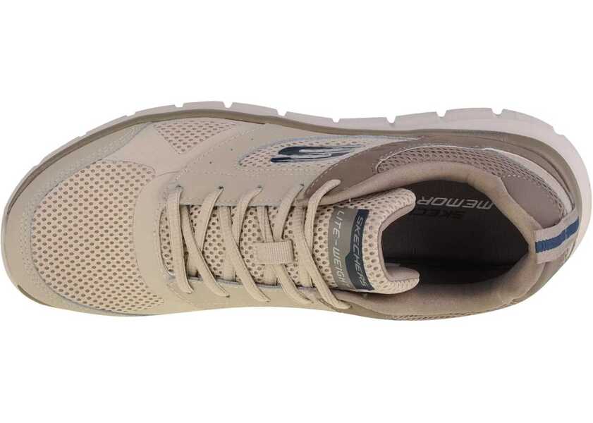 Sneakers SKECHERS Track-Syntac Beige Barbati (BM 9118013) 3
