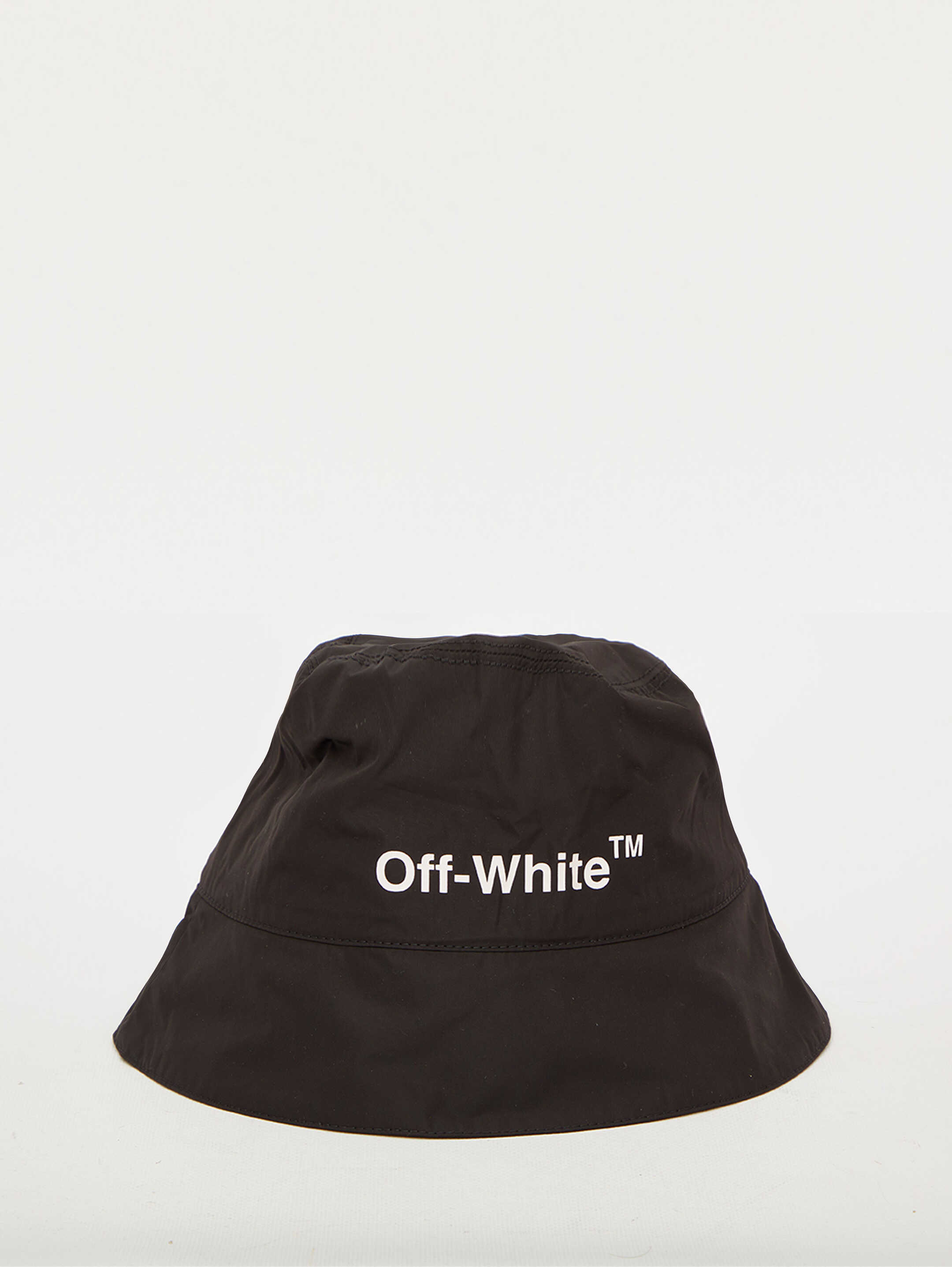 Off-White Helvetica Bucket Hat Black
