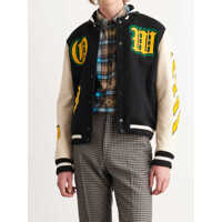 Bomber jacket Varsity Jacket With Patches Barbati