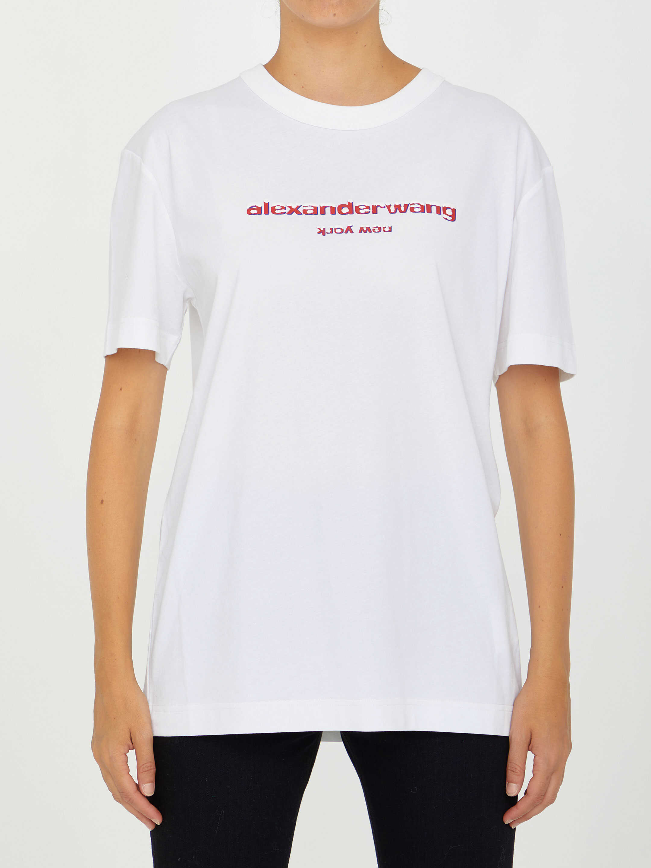 Alexander Wang T-Shirt With Logo White
