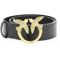 Curele Love Birds Leather Belt Femei