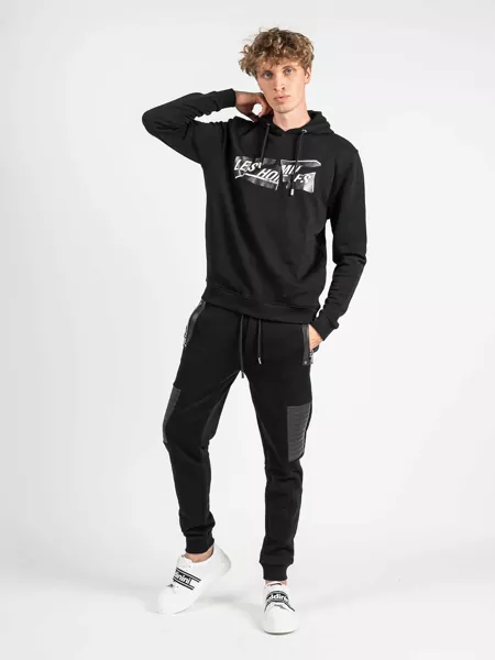 Hanorace Les Hommes LLH451 Czarny Barbati (BM 9119255) 6